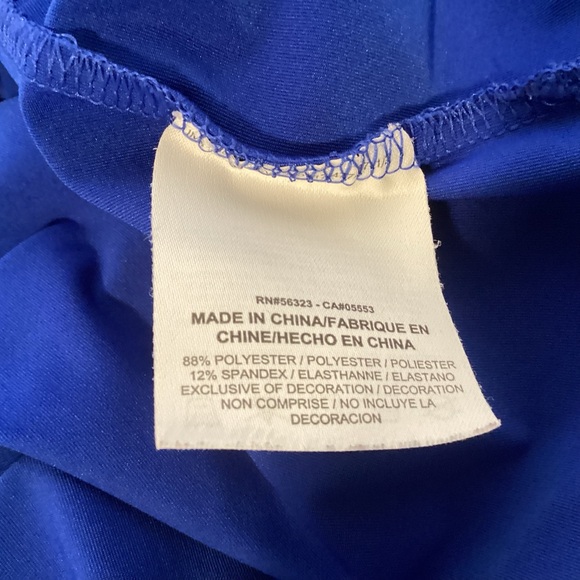 Men’s Nike Golf Tour Performance Blue Long Sleeve Polo Shirt size large Dri-Fit - Picture 7 of 9